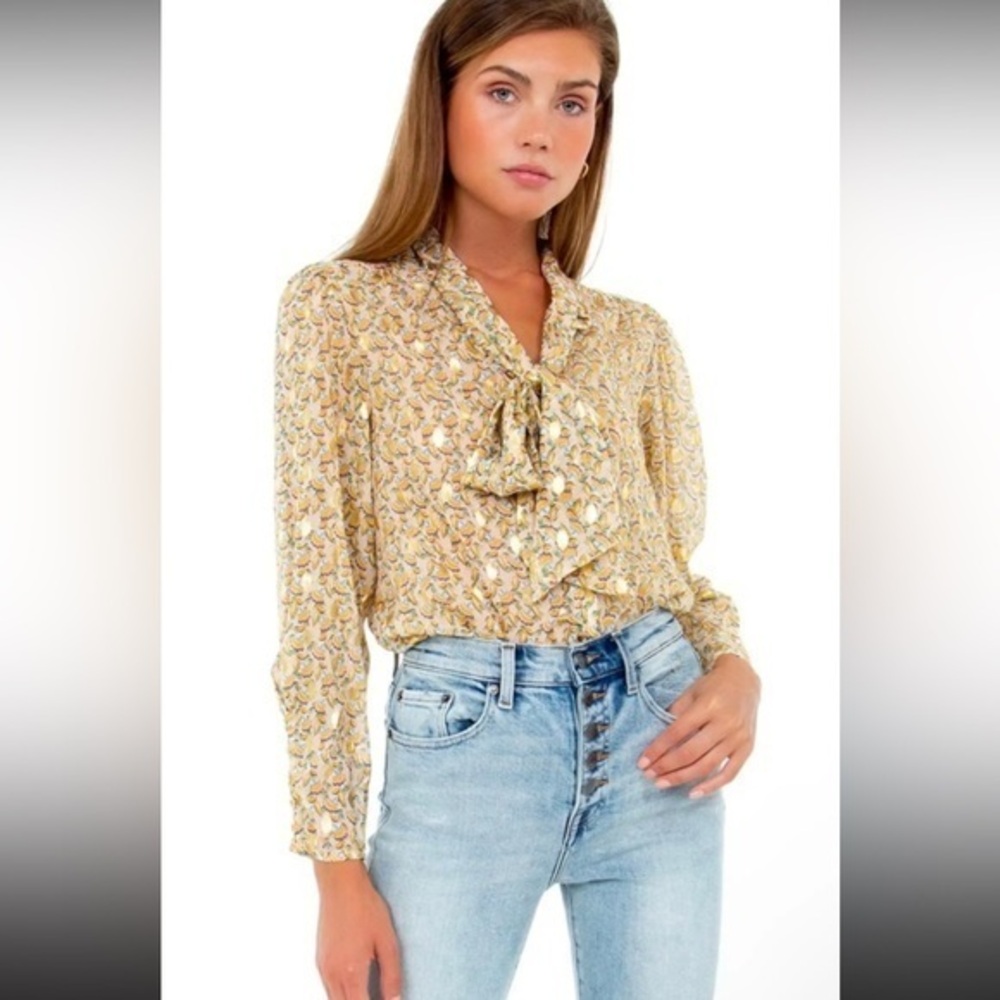 Bishop + Young Multicolor Floral Blouse